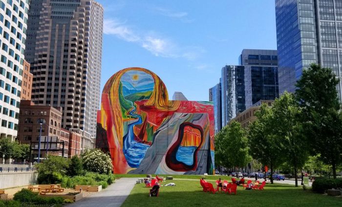 The Murals of Dewey Square - Boston Greenway